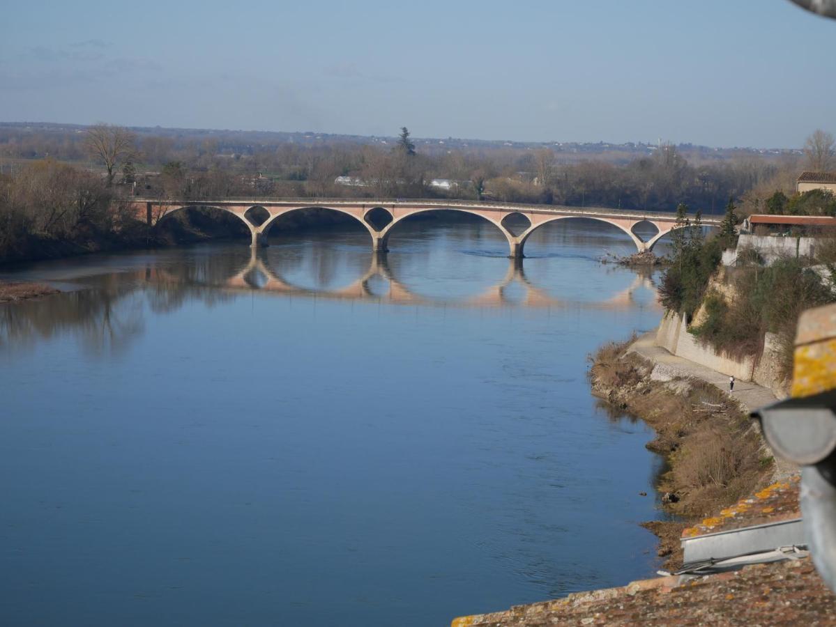 Hotel Restaurant Cote Garonne Le Balcon Des Dames - Tonneins Fauillet Marmande - Vue Panoramique Bord De Garonne Chambres Climatisees Esterno foto
