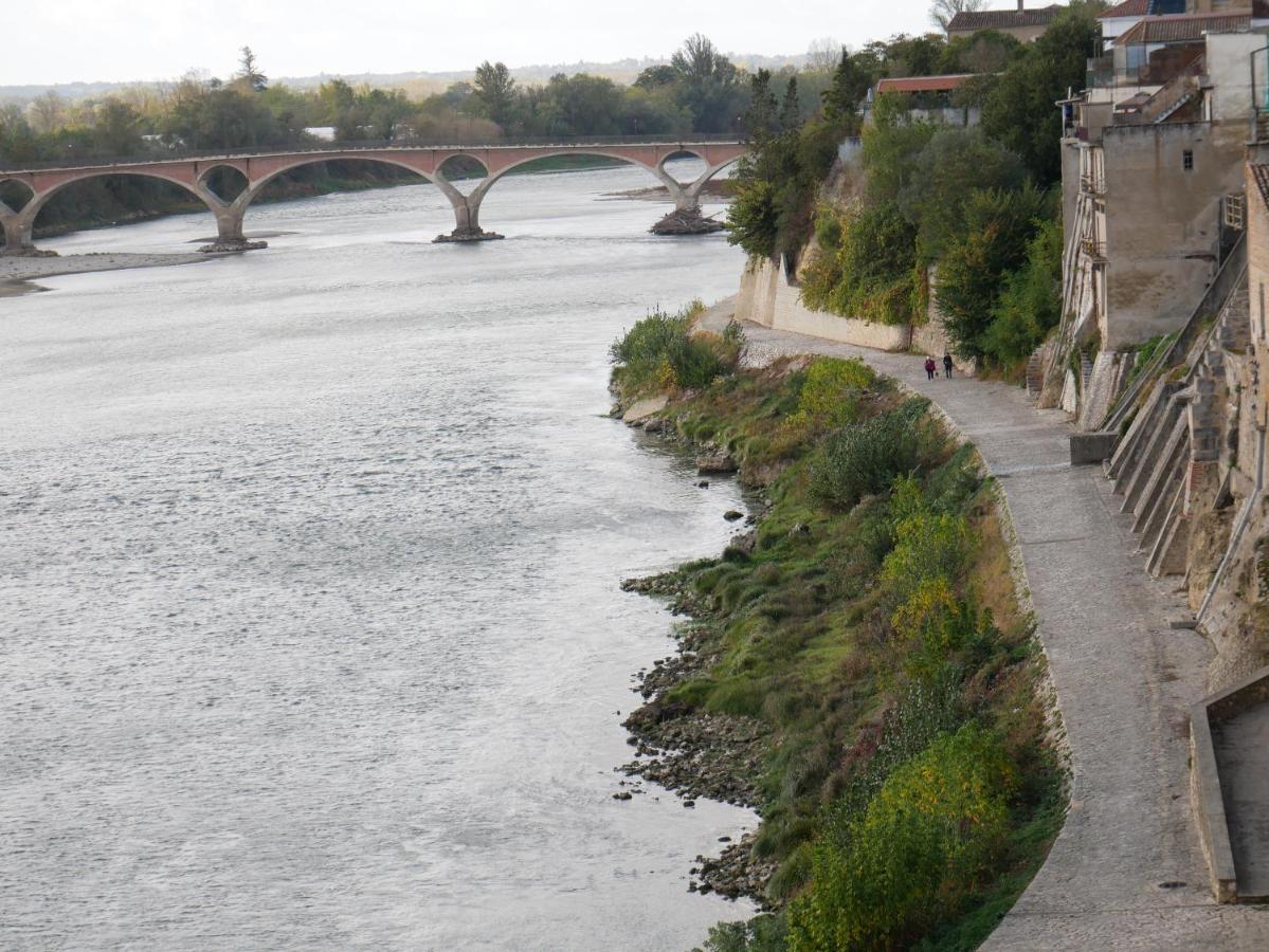 Hotel Restaurant Cote Garonne Le Balcon Des Dames - Tonneins Fauillet Marmande - Vue Panoramique Bord De Garonne Chambres Climatisees Esterno foto