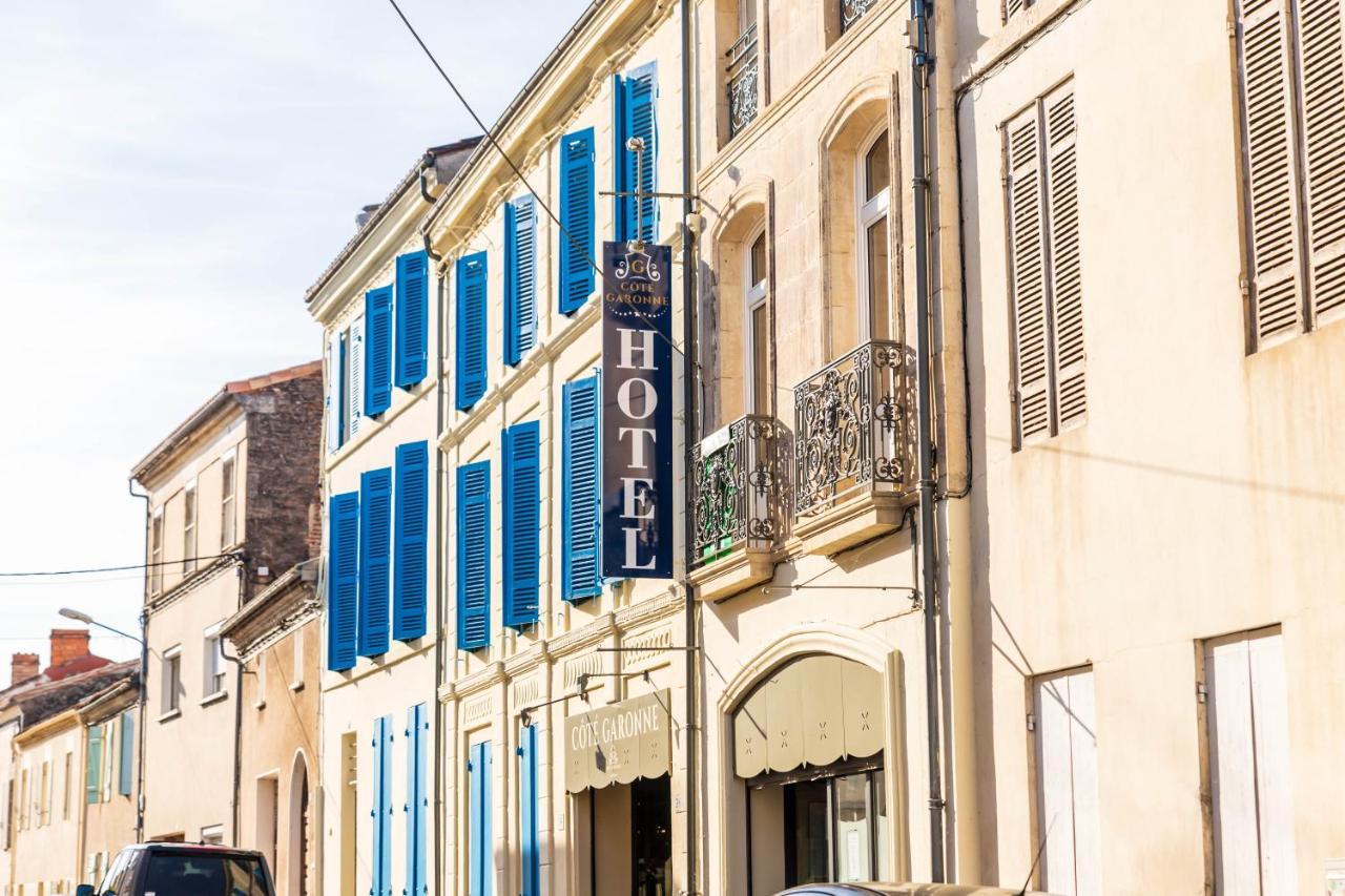 Hotel Restaurant Cote Garonne Le Balcon Des Dames - Tonneins Fauillet Marmande - Vue Panoramique Bord De Garonne Chambres Climatisees Esterno foto